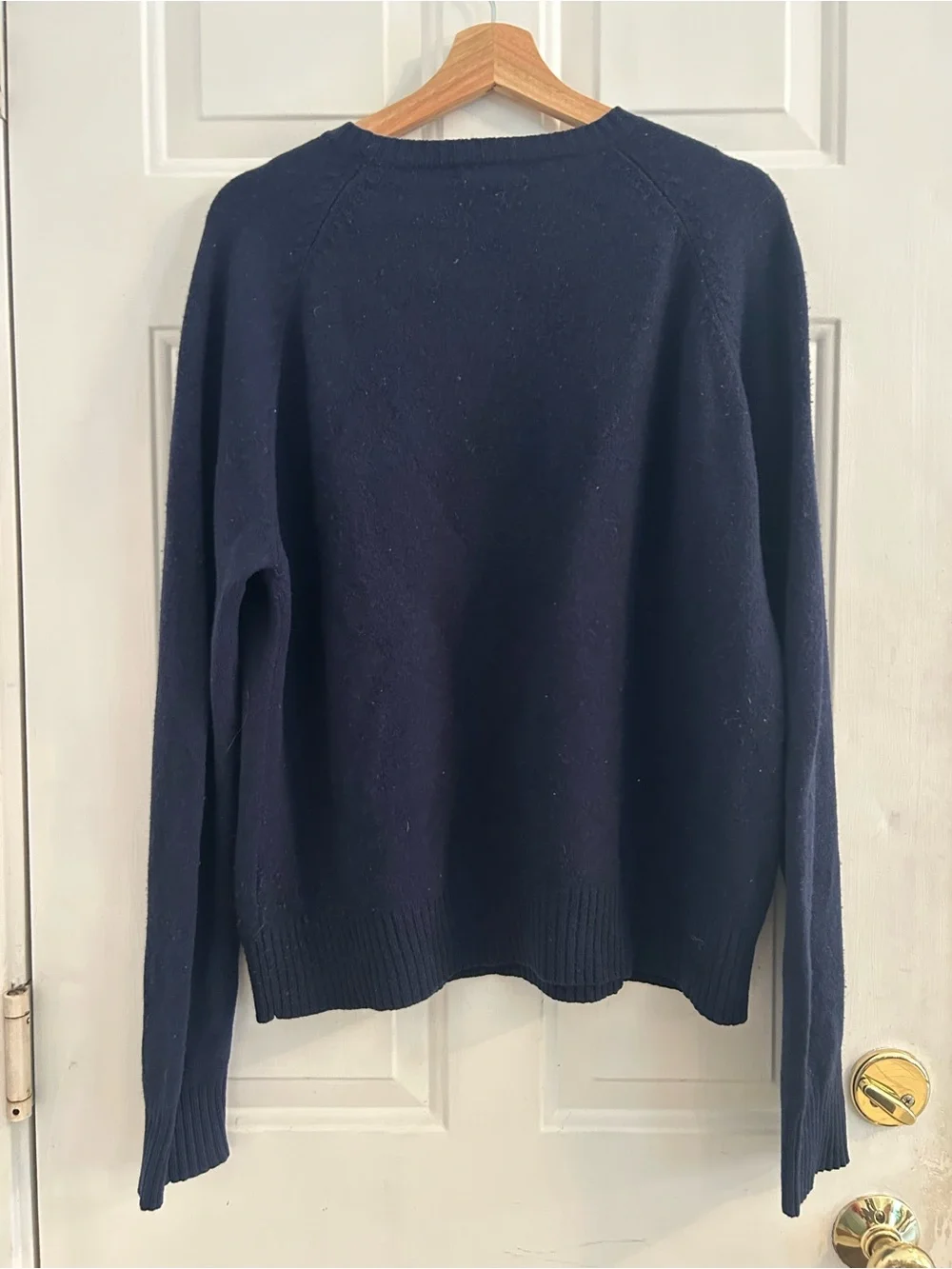 J. Crew Navy Blue Crewneck Sweater